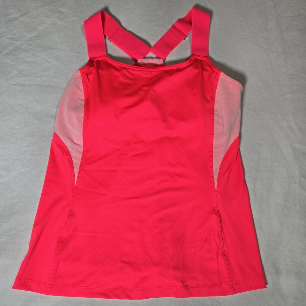TAIL Athletic Tank With Wide Straps‎ Built-in Bra Size Large